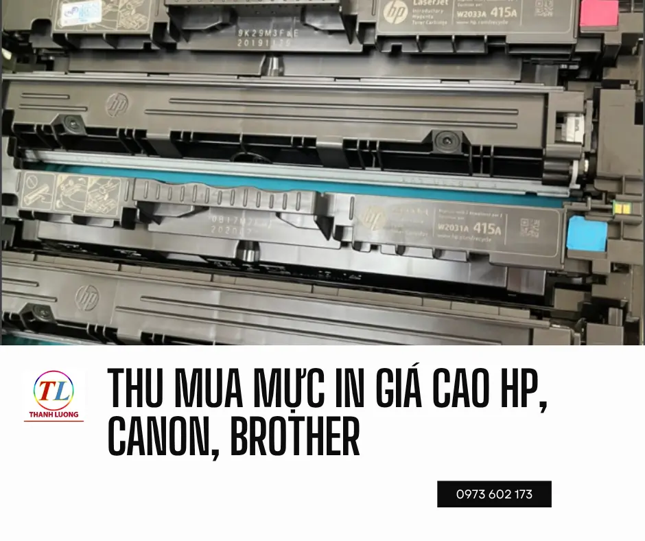 Thu Mua Hộp Mực In Cũ Giá Cao Tại TP Hồ Chí MInh